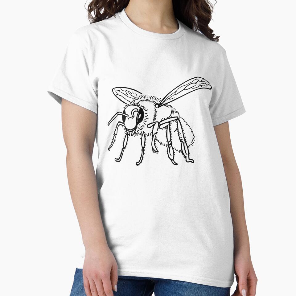 Drawn to Bee by snknjak T-Shirts, Hoodie, Sweatshirt | BlankRebels.com (Image 2)