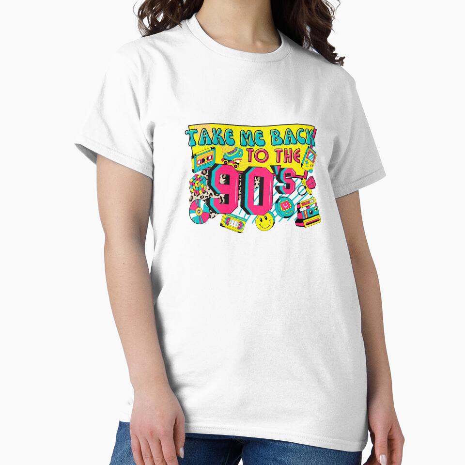 Take Me Back To The 90's Retro, Vintage Retro by ThisNightForever T-Shirts, Hoodie, Sweatshirt | BlankRebels.com (Image 2)