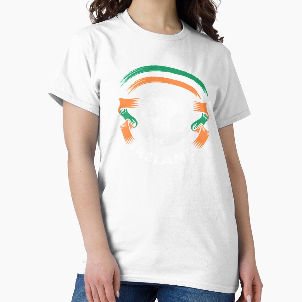 Ireland Football  Soccer Fan Flag by ockshirts