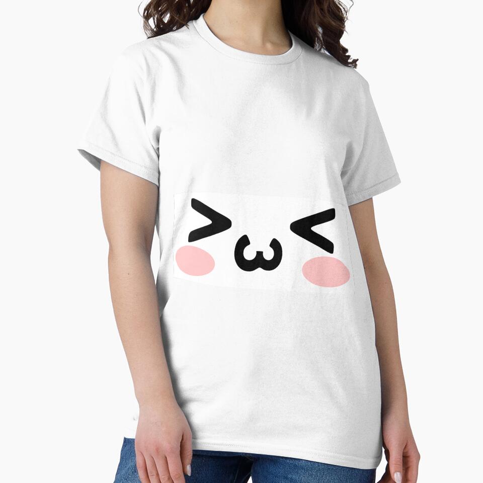 Kawaii Face T-Shirts, Hoodie, Sweatshirt