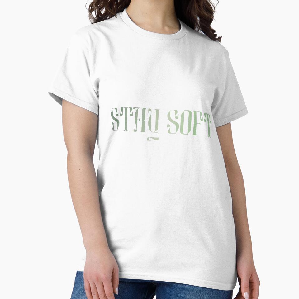 Stay Soft Quote Sticker | Self Love Affirmation by 11-11art