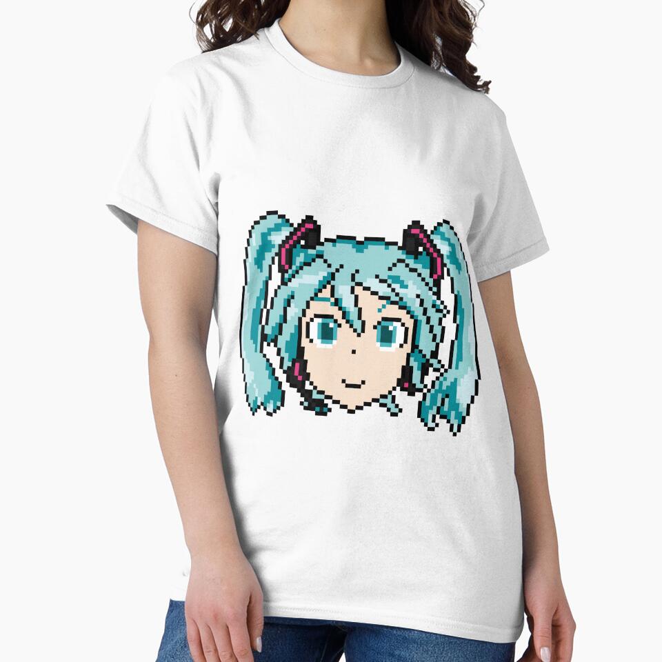 Pixel Art Miku by Martin's Pixel-Art Corner Store