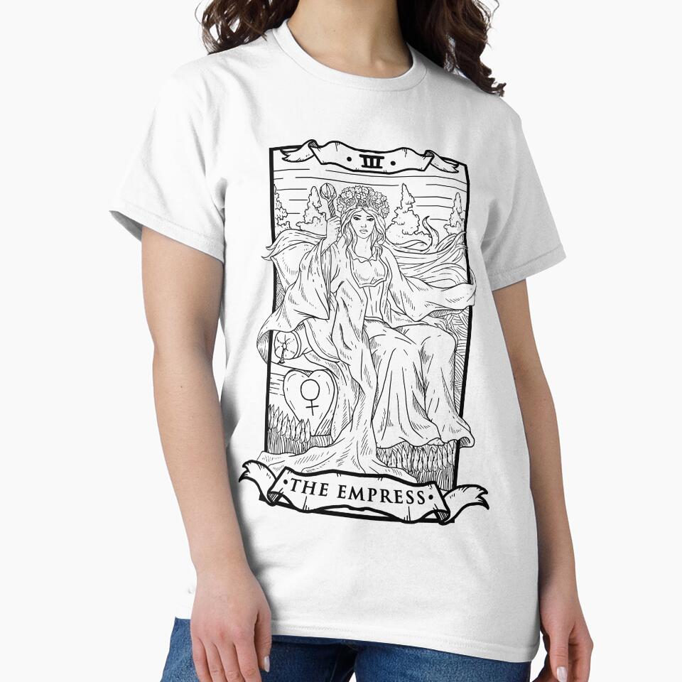 Tarot Card The Empress by Fabian Manser T-Shirts, Hoodie, Sweatshirt | BlankRebels.com (Image 2)