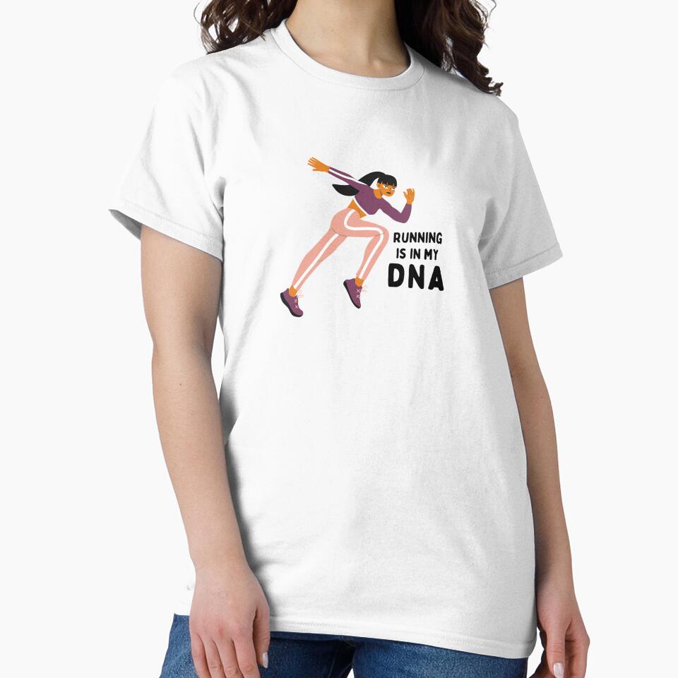 Running is in My DNA - Running Quote by Gummy Bear Gift Shop T-Shirts, Hoodie, Sweatshirt | BlankRebels.com (Image 2)