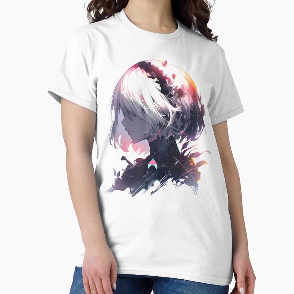 2B Glitch - NieR by SchellStation T-Shirts, Hoodie, Sweatshirt | BlankRebels.com (Image 2)
