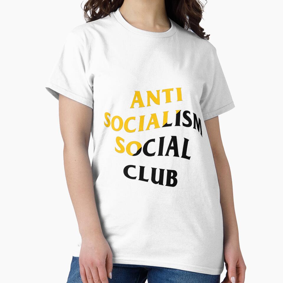 Anti Socialism Social Club - Ancap by AuntieVaxxer Official Shop T-Shirts, Hoodie, Sweatshirt | BlankRebels.com (Image 2)