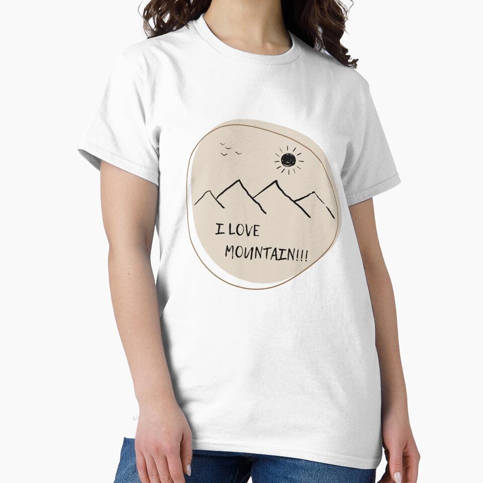 in love with the mountains by CypisDesign T-Shirts, Hoodie, Sweatshirt | BlankRebels.com (Image 2)