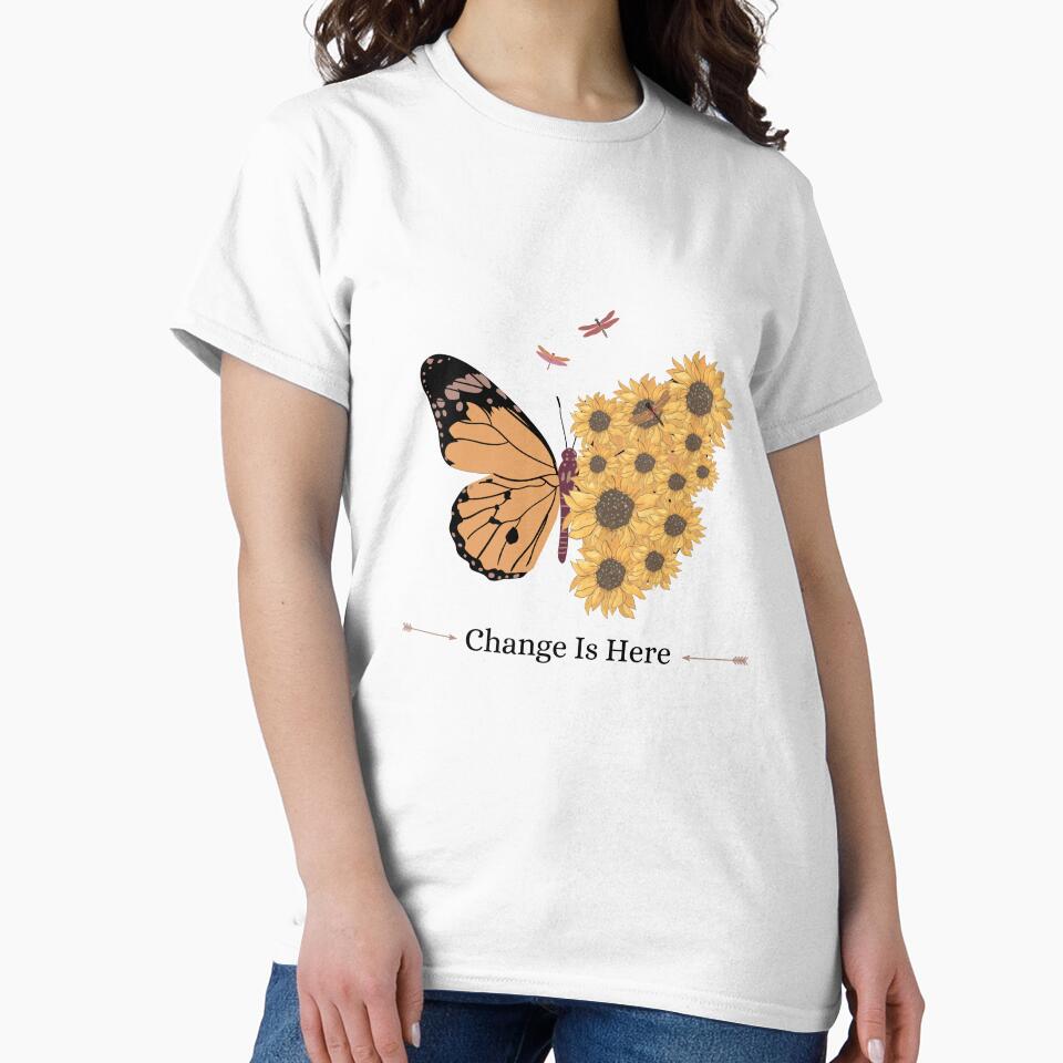Change Is Here Self Help by Ruthsredbubble T-Shirts, Hoodie, Sweatshirt | BlankRebels.com (Image 2)