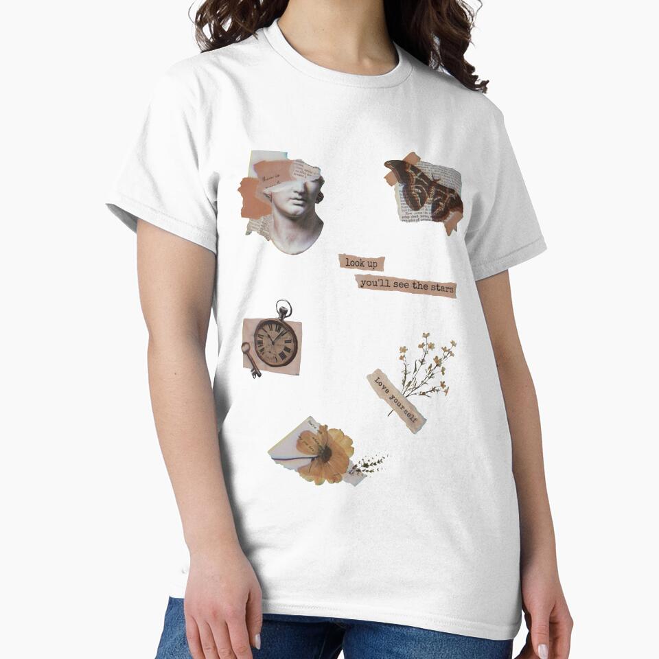 rainy evening at the library- Dark Academia by ninacollages T-Shirts, Hoodie, Sweatshirt | BlankRebels.com (Image 2)
