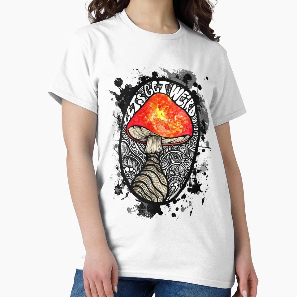 let's get weird by mayescol T-Shirts, Hoodie, Sweatshirt | BlankRebels.com (Image 2)