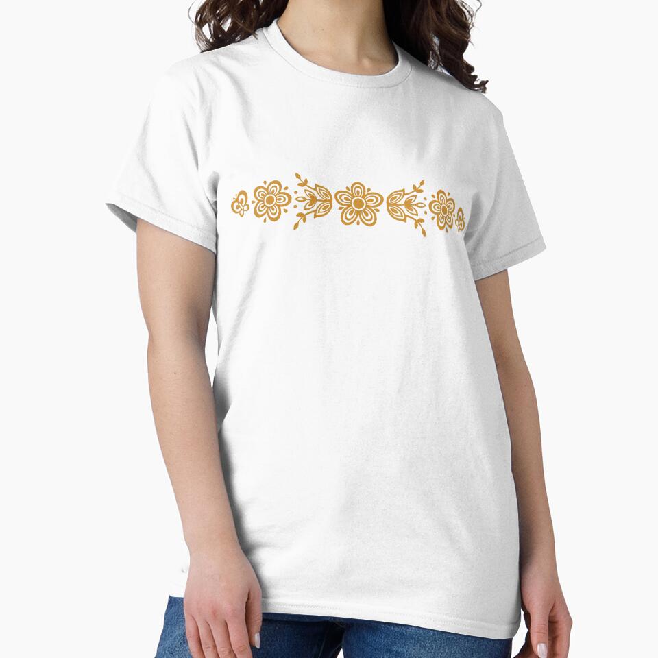 Vintage Pyrex Butterfly Gold on White Design by Designs by Kool Kat T-Shirts, Hoodie, Sweatshirt | BlankRebels.com (Image 2)