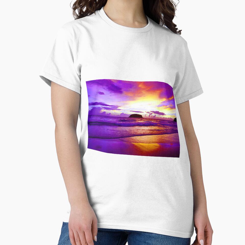 Purple Ocean View by cindyfordyce T-Shirts, Hoodie, Sweatshirt | BlankRebels.com (Image 2)