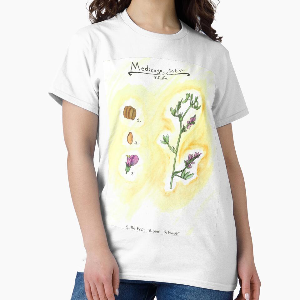 Medicago sativa (Alfalfa) by fhandsmcmike T-Shirts, Hoodie, Sweatshirt | BlankRebels.com (Image 2)