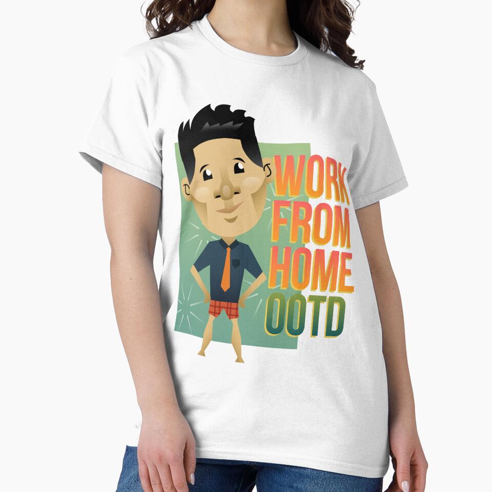 WFH OOTD by totepvelasquez T-Shirts, Hoodie, Sweatshirt | BlankRebels.com (Image 2)