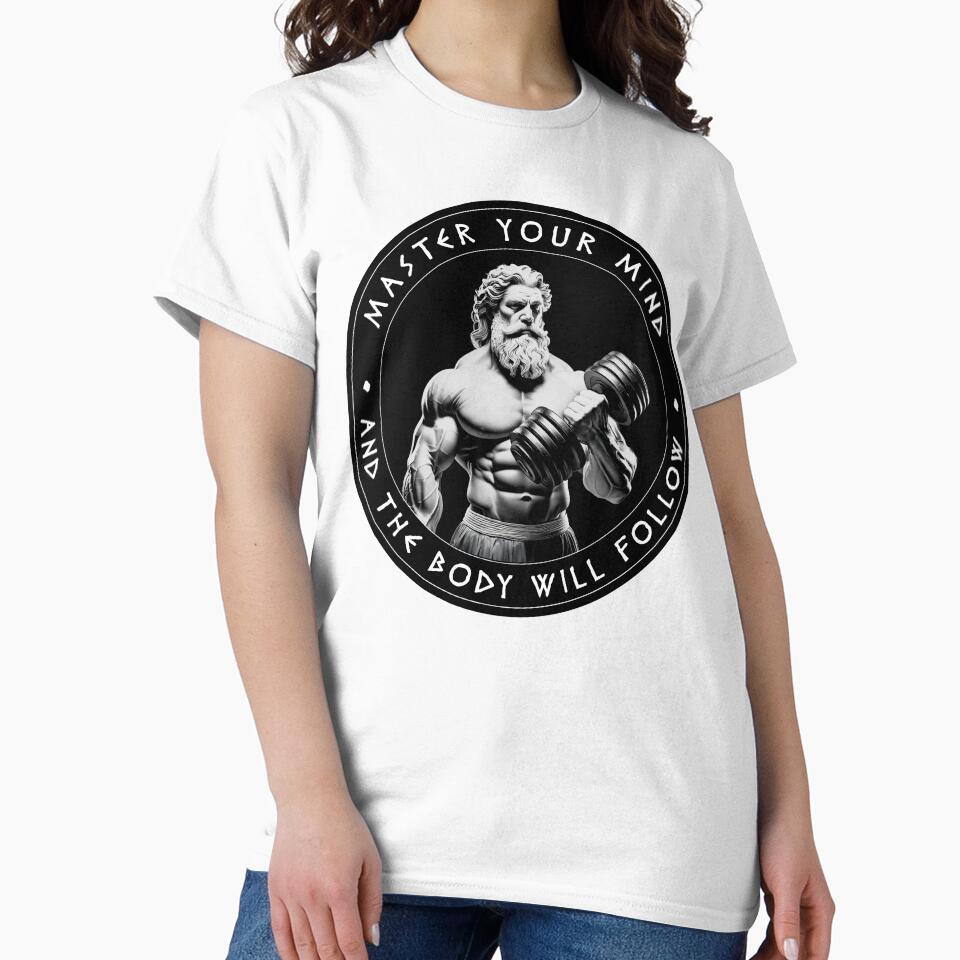 Master your mind and the body will follow GYM by DAVE-ACUNA T-Shirts, Hoodie, Sweatshirt | BlankRebels.com (Image 2)