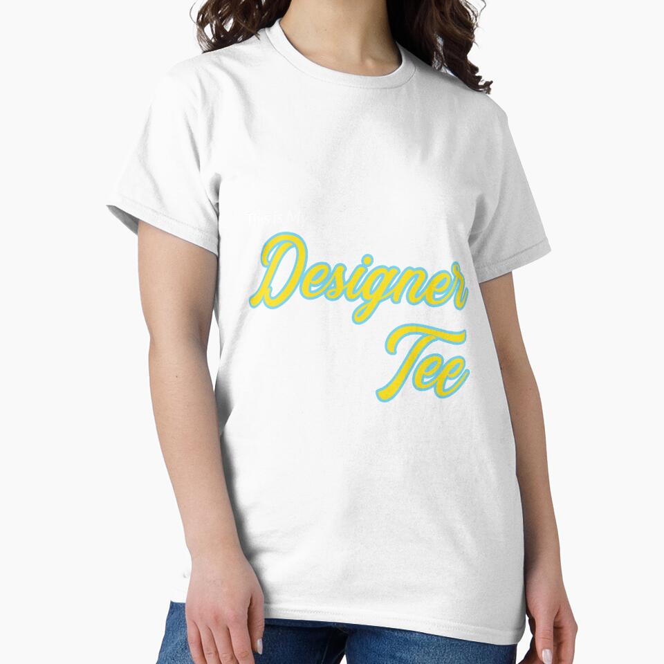 Funny Sarcastic "Designer Tee" by Coastal-Designs
