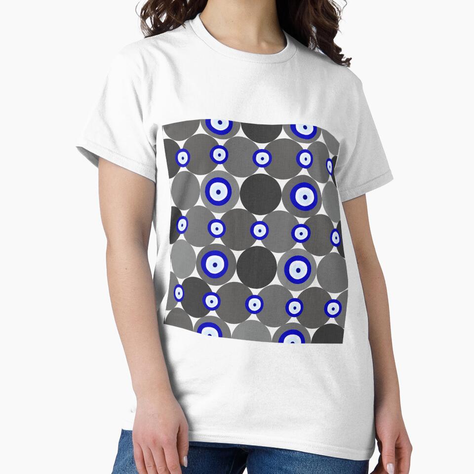 Evil Eye Mosaic by umeimages T-Shirts, Hoodie, Sweatshirt | BlankRebels.com (Image 2)