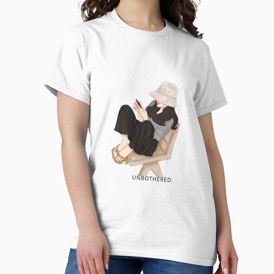 Unbothered Self Help Affirmational by Ruthsredbubble T-Shirts, Hoodie, Sweatshirt | BlankRebels.com (Image 2)