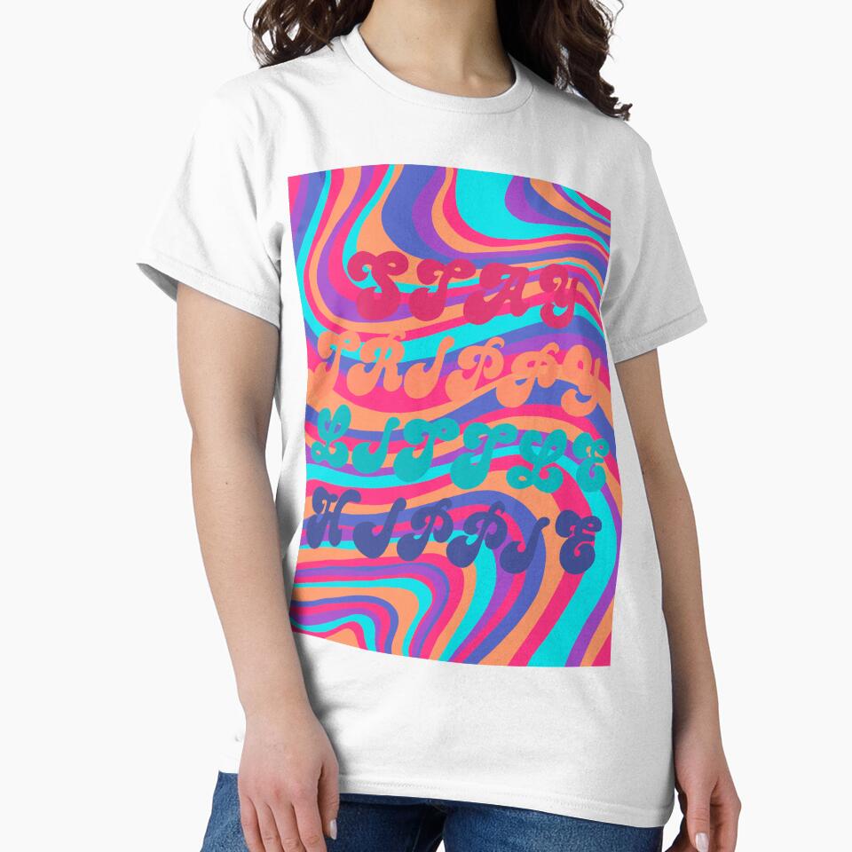 Stay Trippy Little Hippie by Krista Kok T-Shirts, Hoodie, Sweatshirt | BlankRebels.com (Image 2)