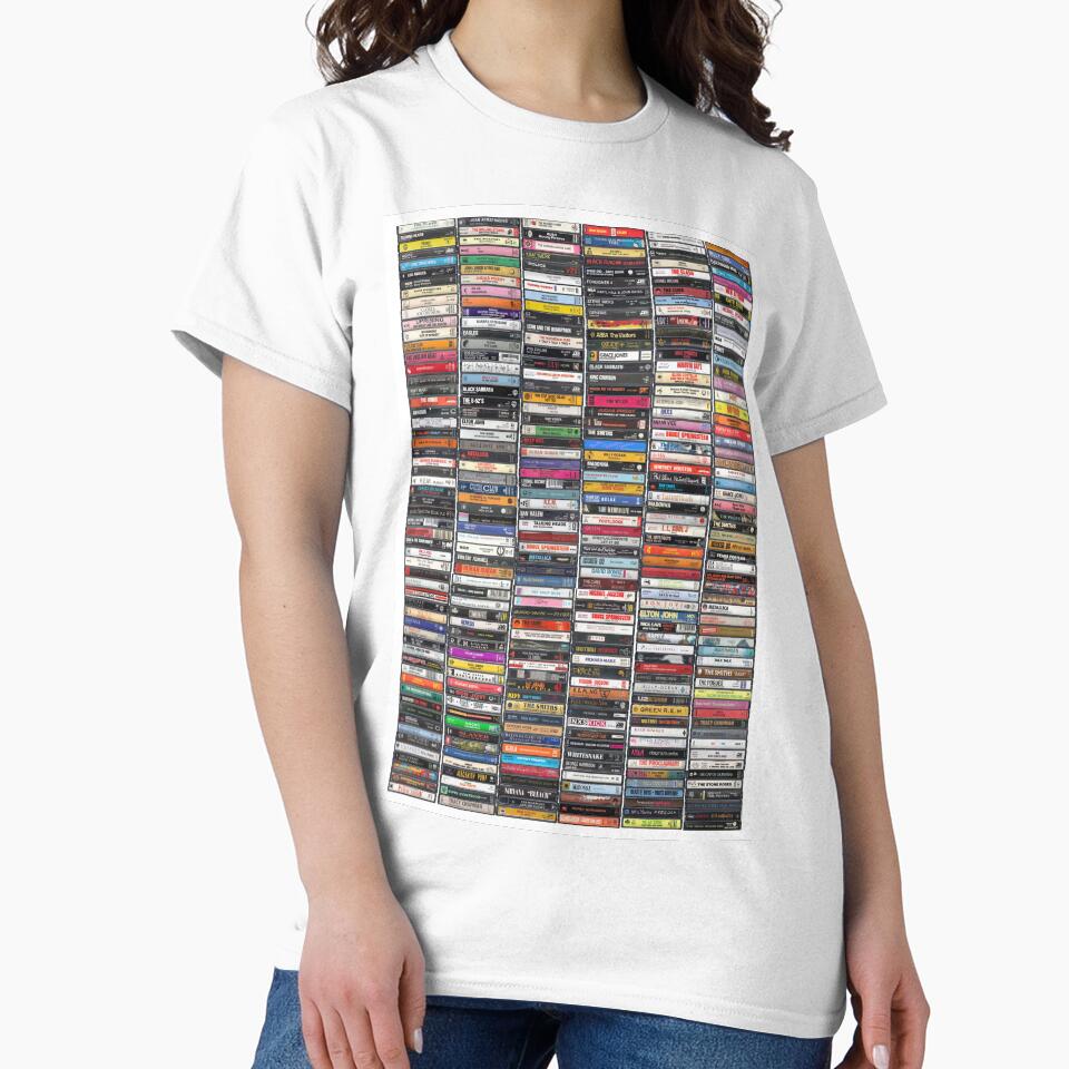 Greatest Albums of the 1980s - Ultimate 80s Print by Mr Mustard Prints T-Shirts, Hoodie, Sweatshirt (Image 2)