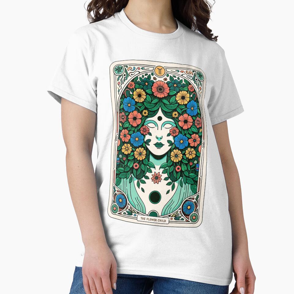 The Flower Child Tarot by lc-tarot T-Shirts, Hoodie, Sweatshirt | BlankRebels.com (Image 2)