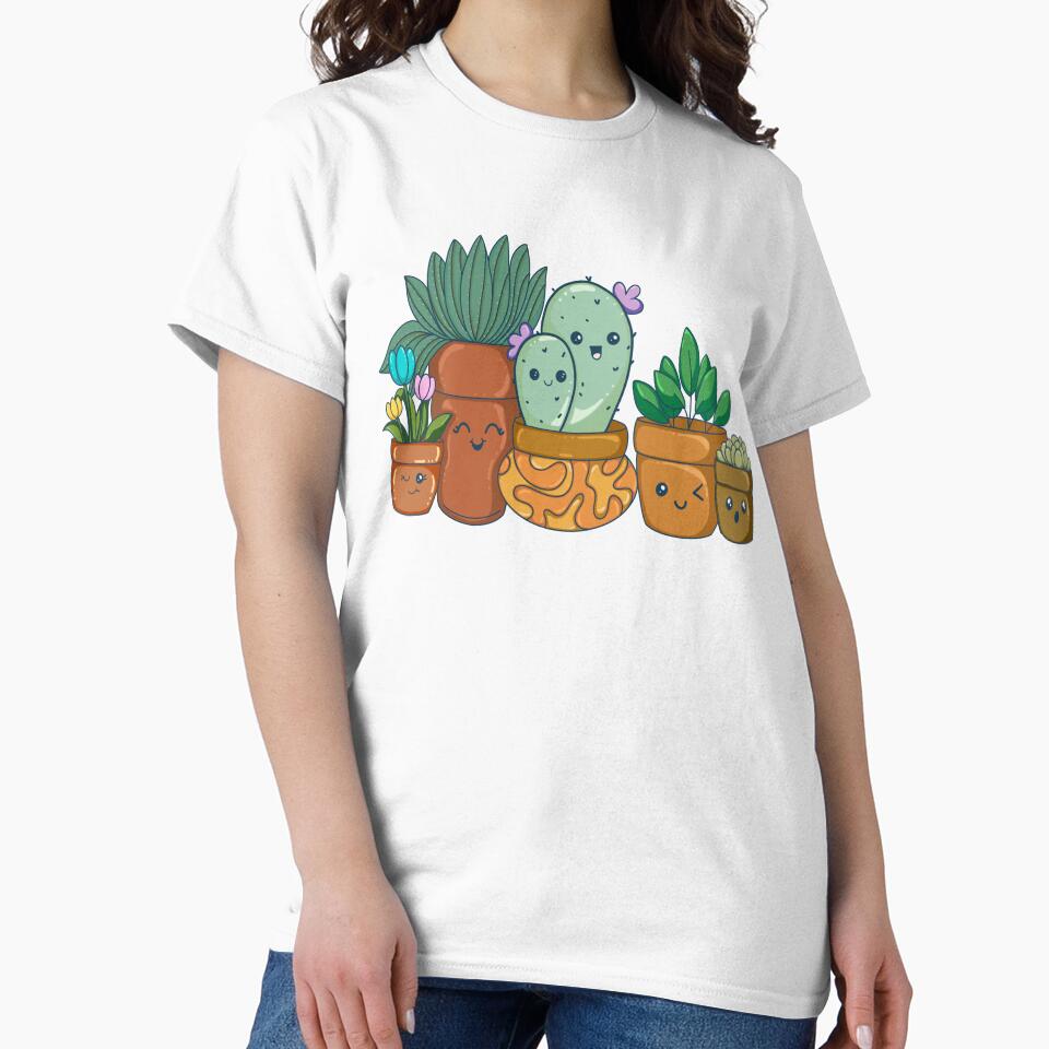 Kawaii Plants Happen by LunaMarie80 T-Shirts, Hoodie, Sweatshirt | BlankRebels.com (Image 2)