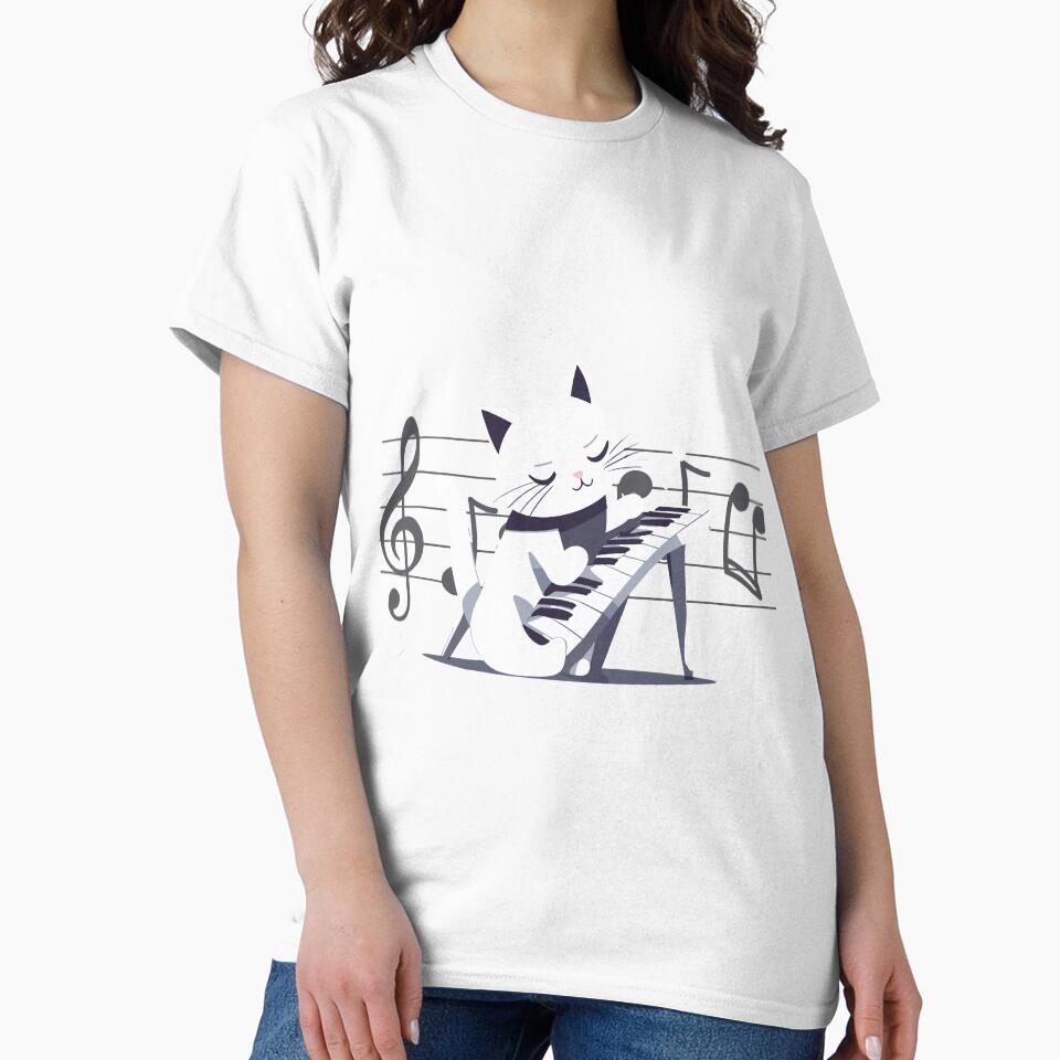 Cat piano by Alchemy Ink T-Shirts, Hoodie, Sweatshirt | BlankRebels.com (Image 2)