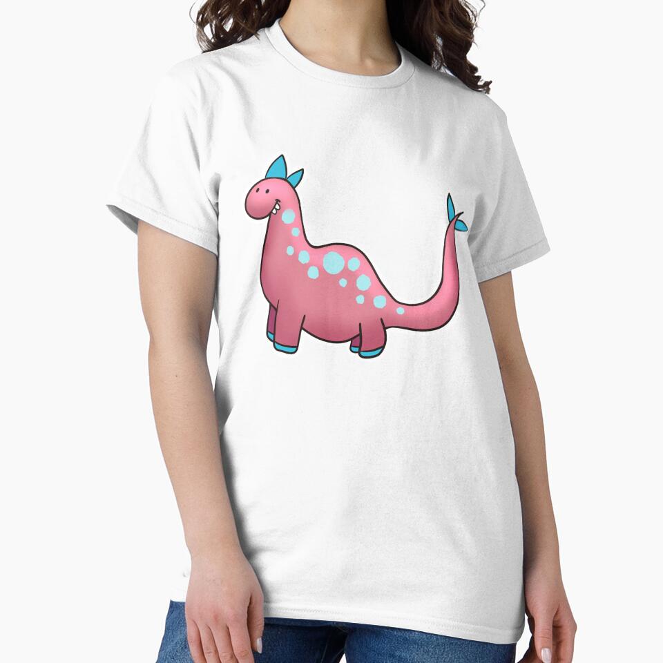 Happy Dinosaur by Lone Jensen T-Shirts, Hoodie, Sweatshirt | BlankRebels.com (Image 2)
