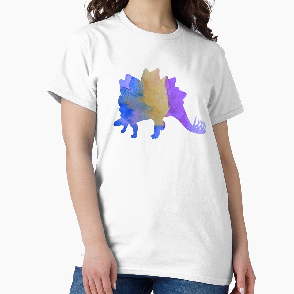 Dinosaur - Stegosaurus by BittenByErmines T-Shirts, Hoodie, Sweatshirt | BlankRebels.com (Image 2)