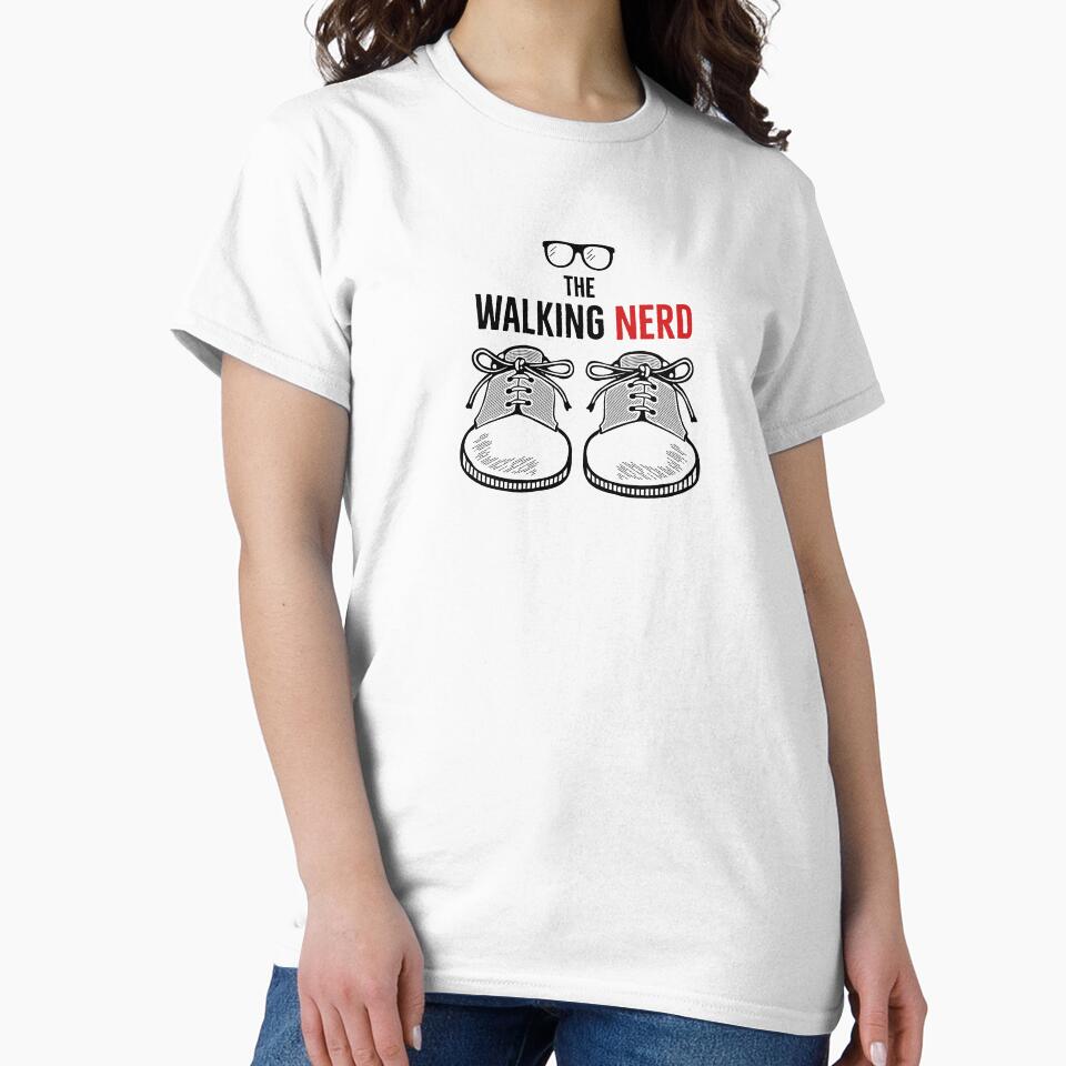 The Walking Nerd Funny by VEIL-Shop T-Shirts, Hoodie, Sweatshirt | BlankRebels.com (Image 2)