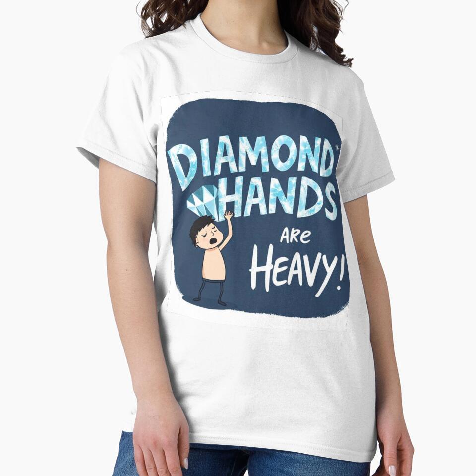 Diamond Hands Are Heavy – Crypto Meme for Traders by bullbeargear T-Shirts, Hoodie, Sweatshirt | BlankRebels.com (Image 2)