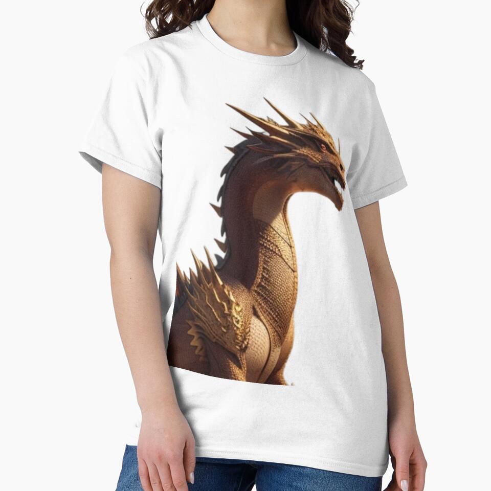Brass Dragon by LuizSilva1983 T-Shirts, Hoodie, Sweatshirt | BlankRebels.com (Image 2)