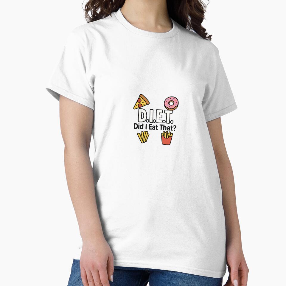D.I.E.T. – Did I Eat That? by SnarkyChef T-Shirts, Hoodie, Sweatshirt | BlankRebels.com (Image 2)
