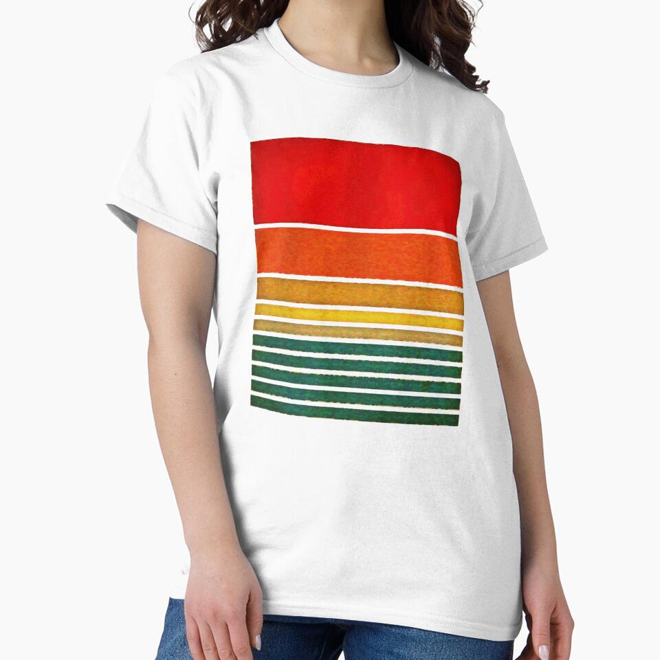 Retro Grunge Stripes by WordsmithNerd T-Shirts, Hoodie, Sweatshirt | BlankRebels.com (Image 2)