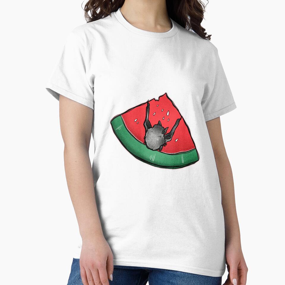 Watermelon Bat by hellix1designs T-Shirts, Hoodie, Sweatshirt | BlankRebels.com (Image 2)