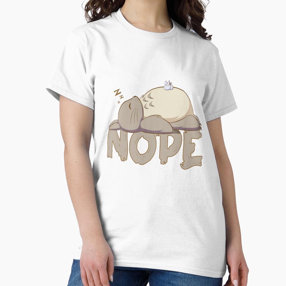 Nope Not today - lazy rabbit - funny animal by Etr-Design