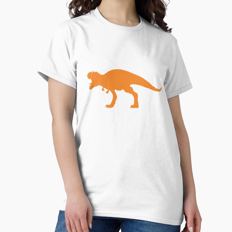 Orange Dinosaur by Maren Misner T-Shirts, Hoodie, Sweatshirt | BlankRebels.com (Image 2)