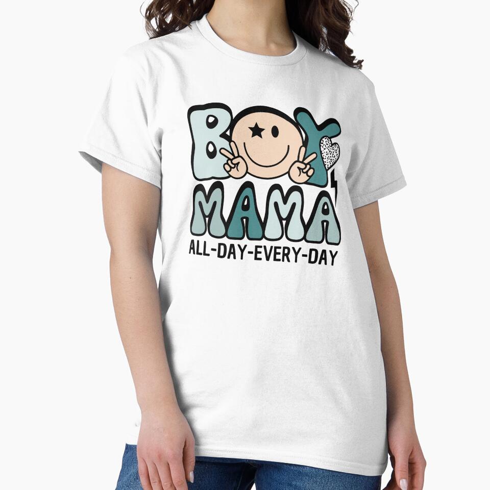 Mom of Boys, Funny Mom by HiGifts T-Shirts, Hoodie, Sweatshirt | BlankRebels.com (Image 2)