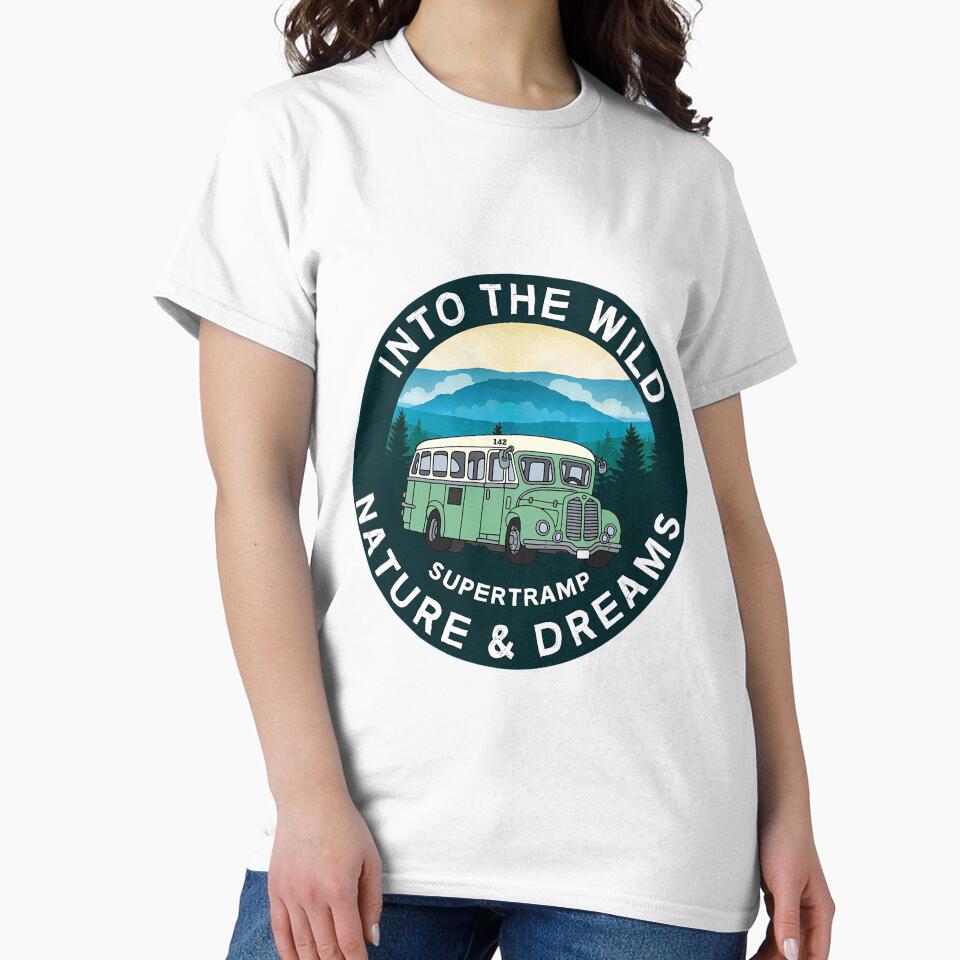 Into The Wild - Leave No Trace Respect Shirt - Supertramp - Respect Nature t-shirt - Protect nature t shirt (Image 2)