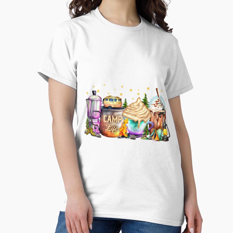 Camping Life vibes by Dina Store T-Shirts, Hoodie, Sweatshirt | BlankRebels.com (Image 2)