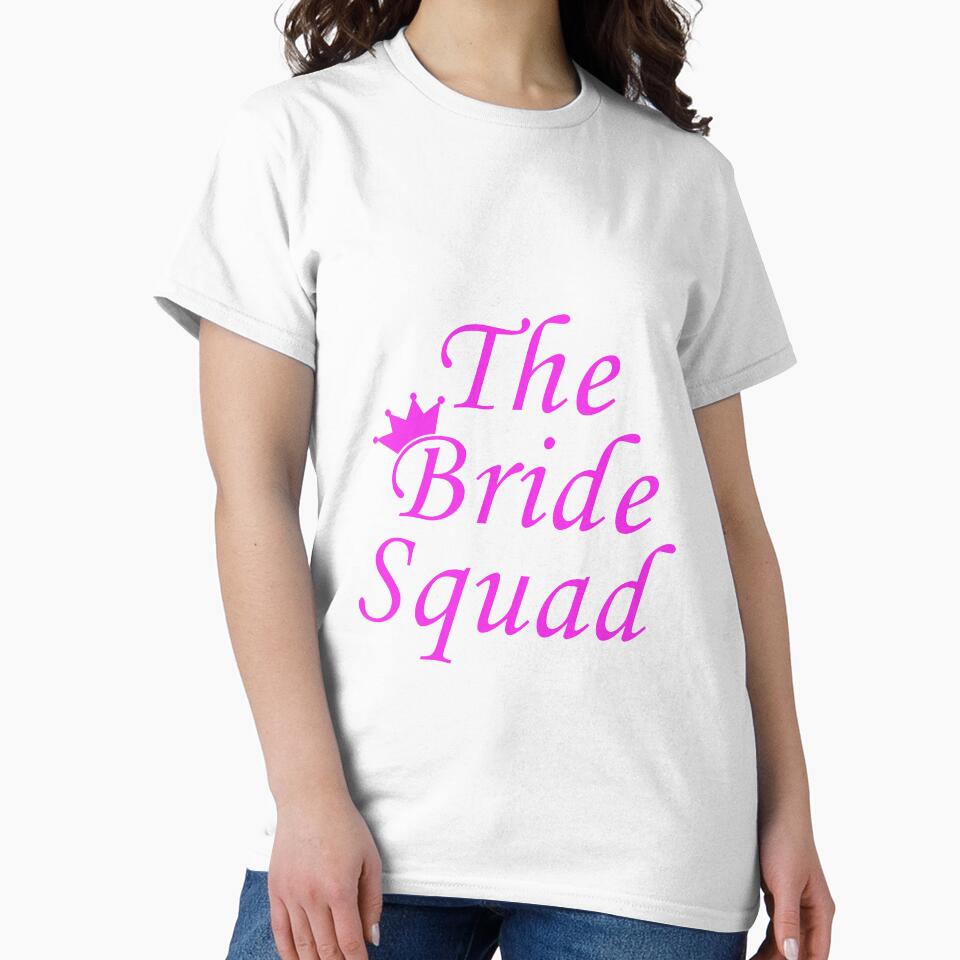 The Bride Squad - hen party apparel by PunkyCat T-Shirts, Hoodie, Sweatshirt | BlankRebels.com (Image 2)