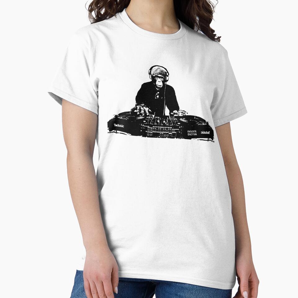 DJ Monkey by BiggerBrotha T-Shirts, Hoodie, Sweatshirt | BlankRebels.com (Image 2)