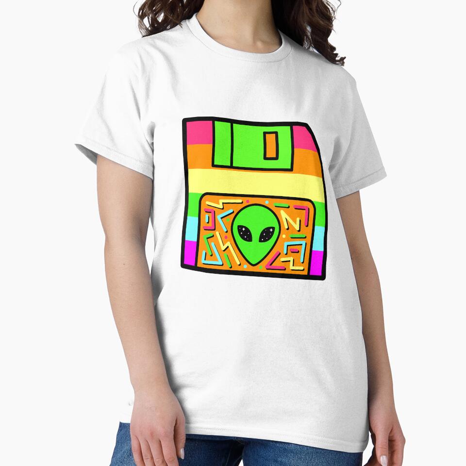 Alien Malware Floppy Disk T-Shirts, Hoodie, Sweatshirt