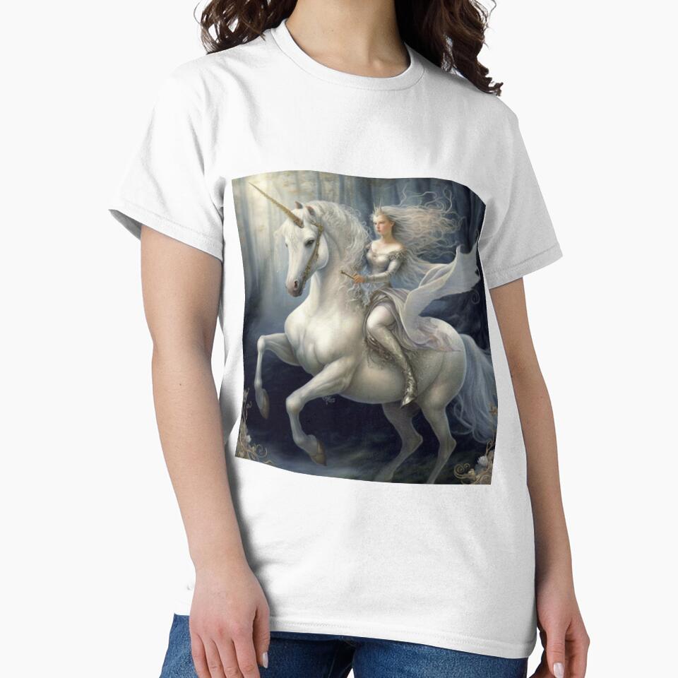 Elf Fairy Unicorn Art by BeaconMarketing T-Shirts, Hoodie, Sweatshirt | BlankRebels.com (Image 2)