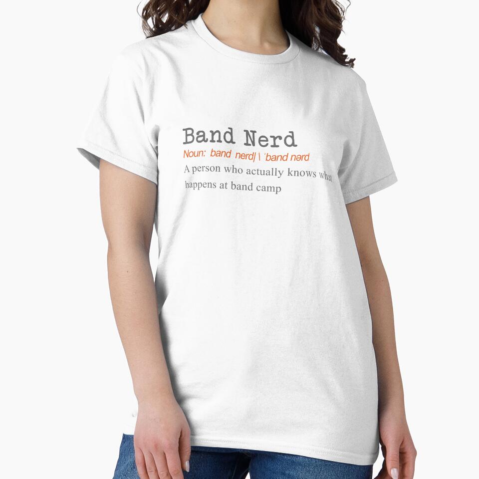 Funny Band Nerd Definition Gift Design on white by LGamble12345 T-Shirts, Hoodie, Sweatshirt | BlankRebels.com (Image 2)