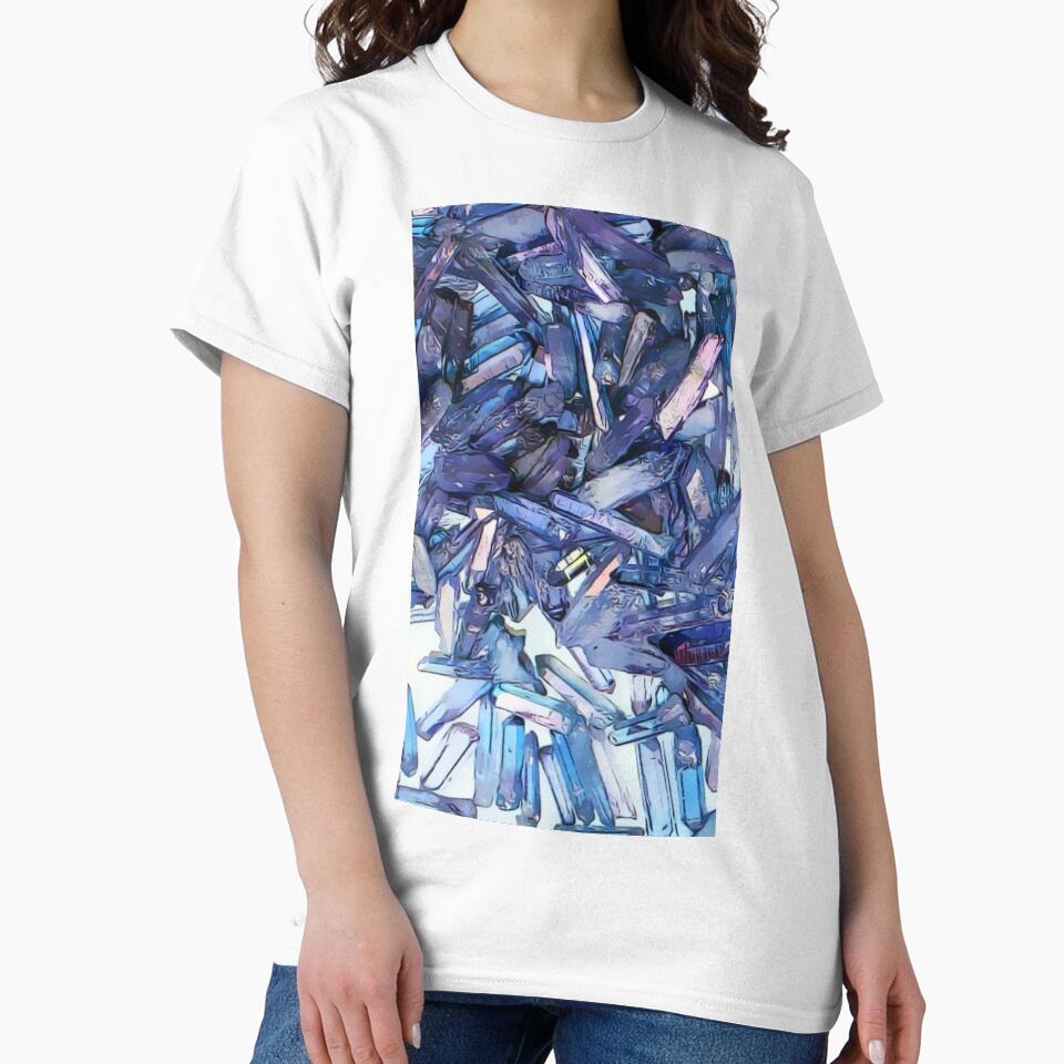 Purple falling Crystals by Happy-and-Neat T-Shirts, Hoodie, Sweatshirt | BlankRebels.com (Image 2)