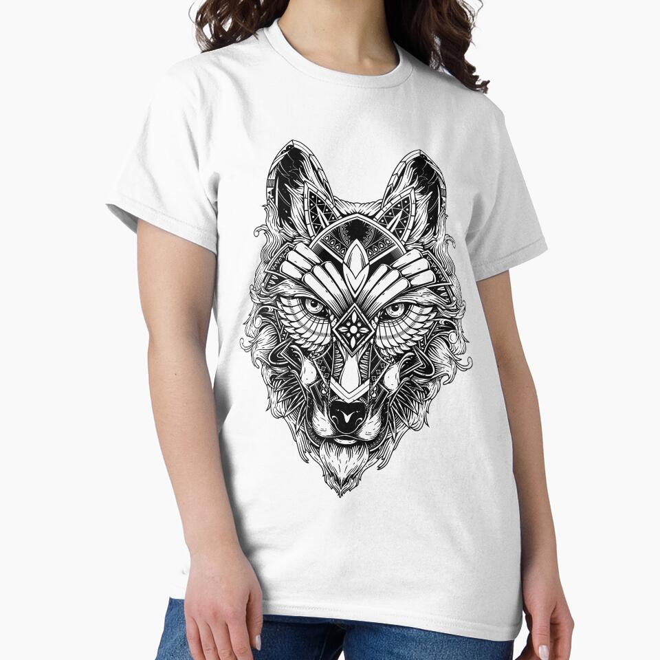 Royal Wolf by Hamdi Ben Ammar T-Shirts, Hoodie, Sweatshirt | BlankRebels.com (Image 2)