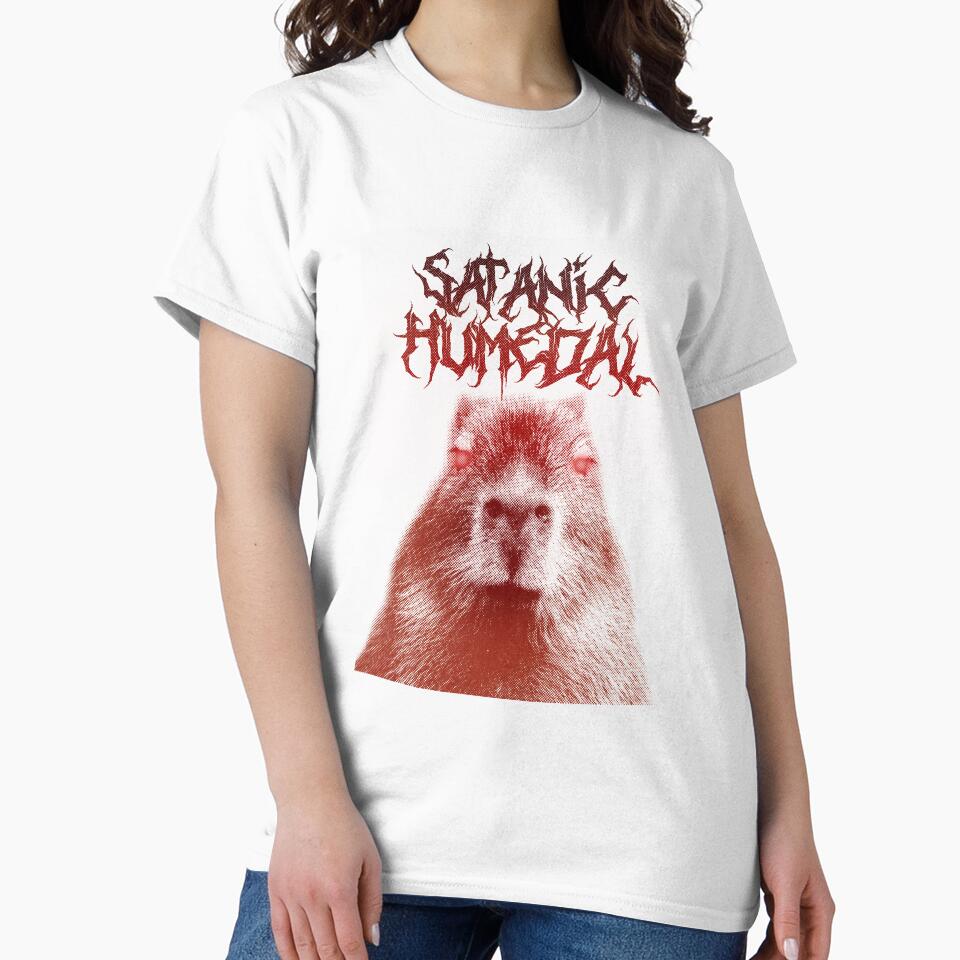 Satanic Capybara Capybara T-Shirts, Hoodie, Sweatshirt