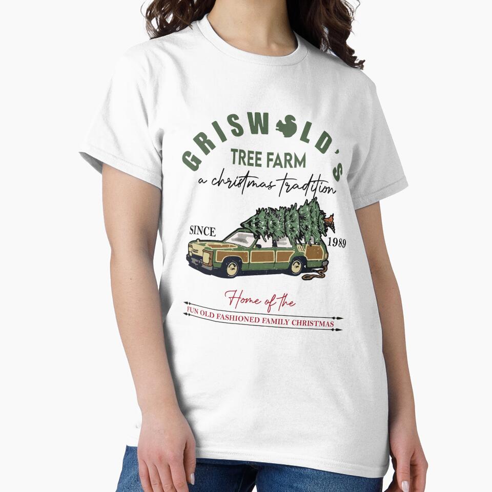 Griswold's Tree Farm Since 1989, Vintage Christmas Family by TheBuzzly ART T-Shirts, Hoodie, Sweatshirt (Image 2)