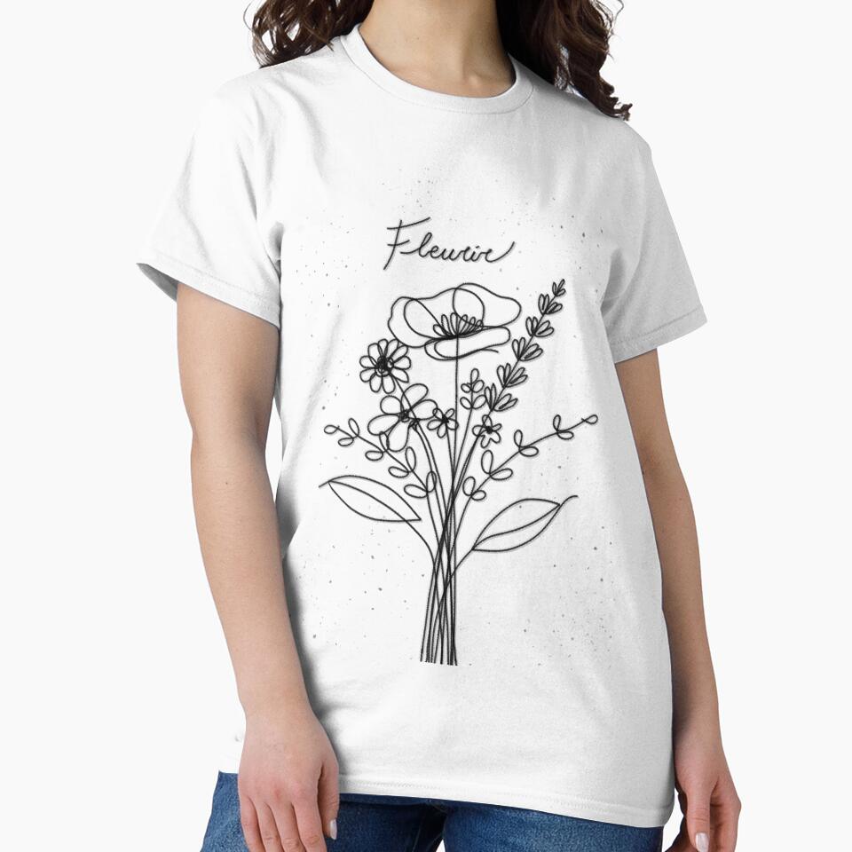 FLEURIR by Kimikonogomi T-Shirts, Hoodie, Sweatshirt | BlankRebels.com (Image 2)